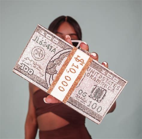 money bag clutch purse party purse money bag