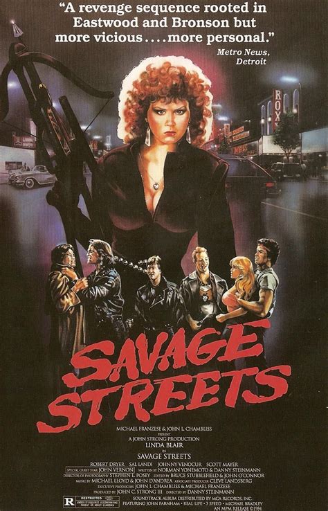 Savage Streets poster
