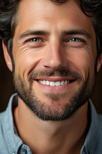 premium ai image stock photo   smiled man