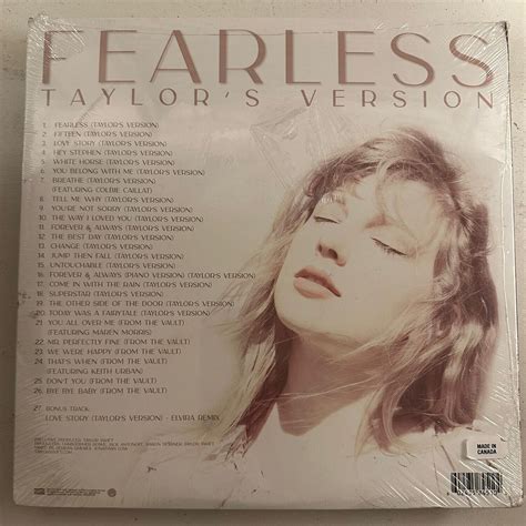 TAYLOR SWIFT -- FEARLESS (TAYLOR'S VERSION) - VINYL 3x LP NEW FREE ...