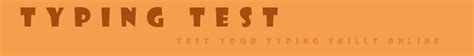 touch typing test