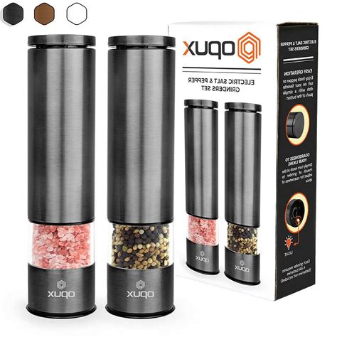 Battery Operated Electric Salt and Pepper Mill Grinder