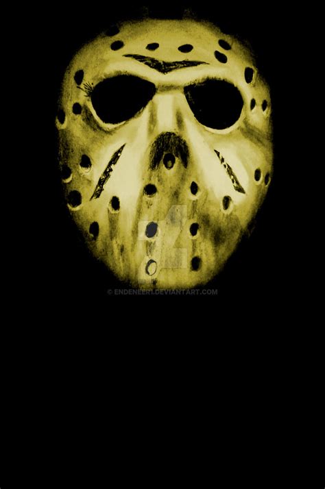 Jason Voorhees Mask Drawing at PaintingValley.com | Explore collection ...