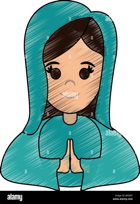 blessed holy virgin mary icon Stock Vector Image & Art - Alamy