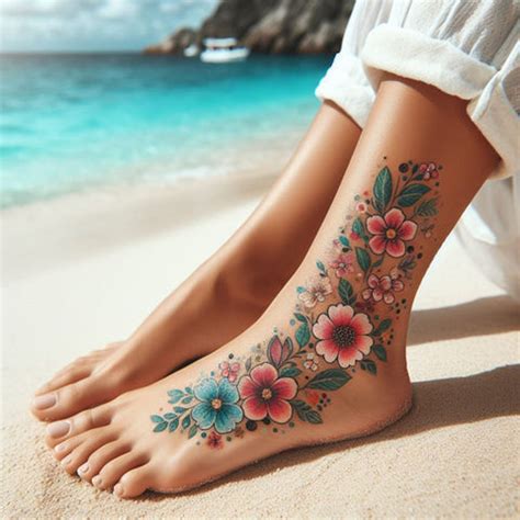 108 Elegant Foot Tattoo Designs For Women To Stay In Groove – Tattoo ...