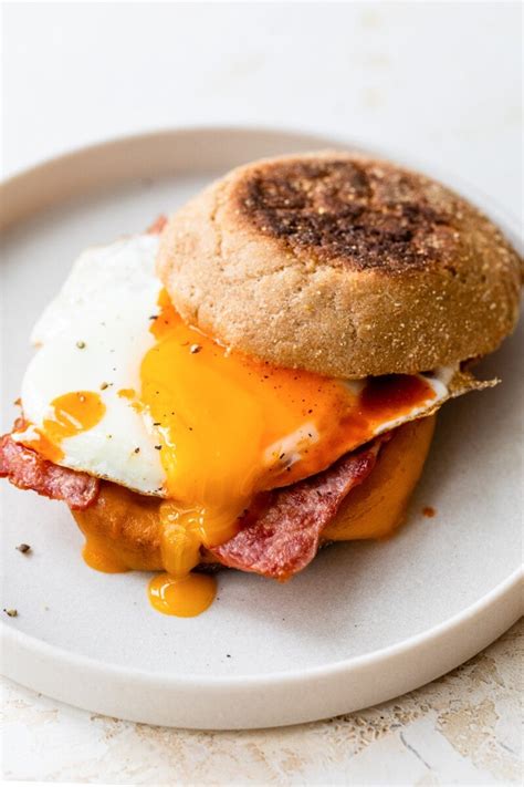 English Muffin Breakfast Sandwich - Skinnytaste