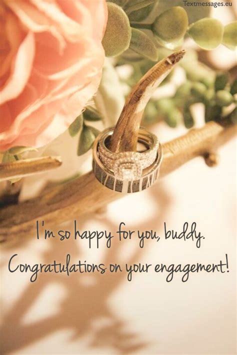 40 Engagement Messages For Friend