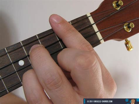 A/Gb Slashed Chord de Ukulele
