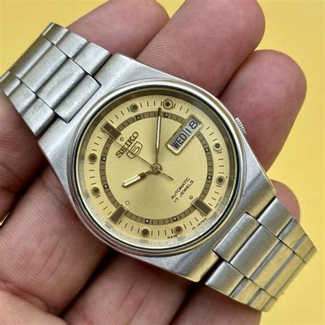 Seiko 5 Automatic 21 Jewels Antigo - Vintage Seiko 5 Automatic Mens 21 Jewels Watch | WatchCharts Marketplace