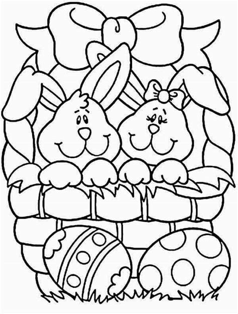 Desenho Para Pintar Da Pascoa