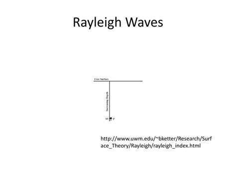 modes  elastic wave propagation p wave powerpoint