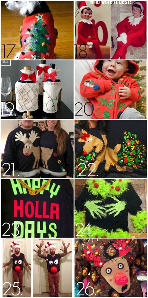 DIY Christmas jumper ideas ⋆ Christmas Jumpers, DIY Christmas Jumpers ⋆ ...