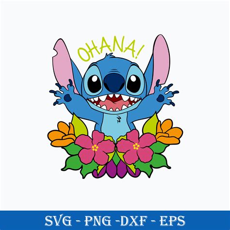 Ohana Stitch Svg, Ohana Svg, Stich Svg, Disney Svg, Png Dxf | Inspire