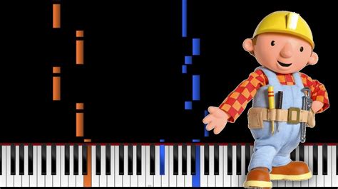 Bob the Builder - Theme Song - Piano Cover & Sheet Music - YouTube