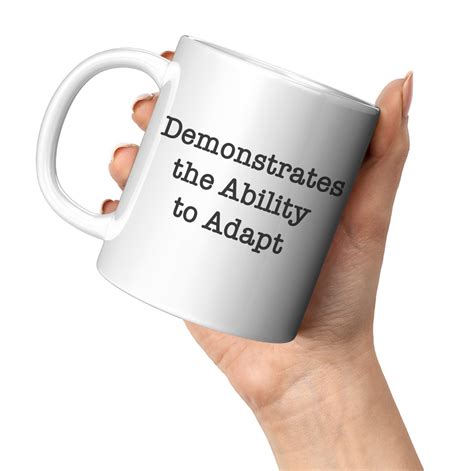 demonstrates  ability  adapt funny office mug funny colleague