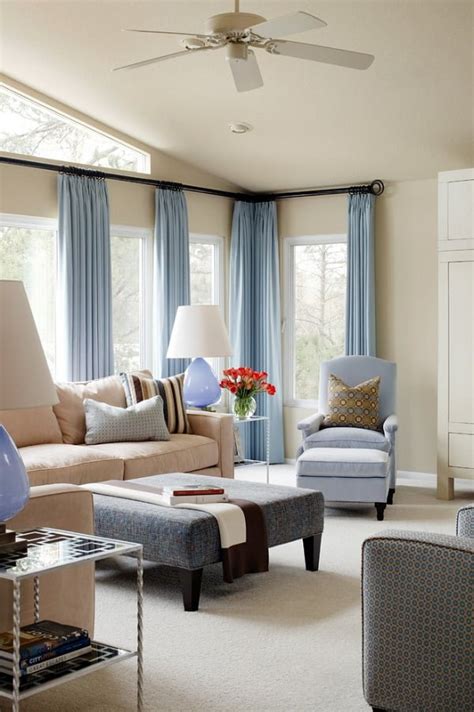 20 Best Modern Living Room Curtain Ideas