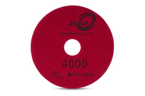 4" Cyclone Dryflex 4000 Grit — Velcro Back - Walmart.com