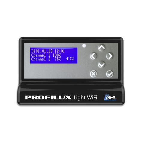 ProfiLux Light WiFi, black, USA/CND – GHL USA
