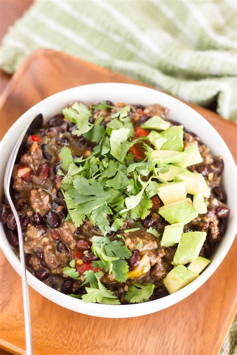 instant pot black bean chili kendras treats