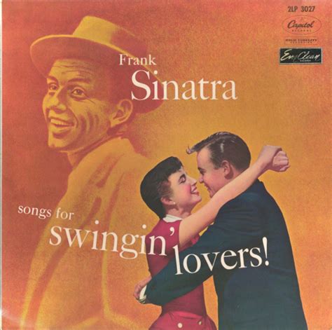 Frank Sinatra – Songs for Swingin’ Lovers! album art - Fonts In Use