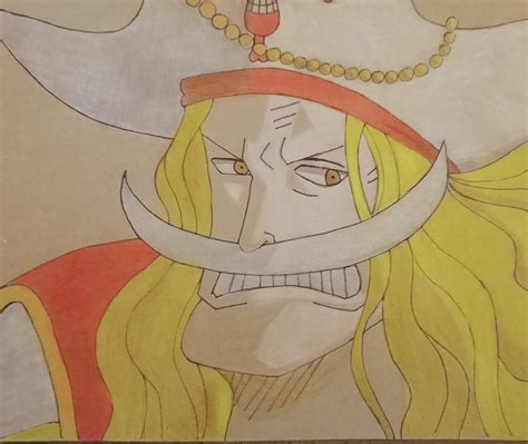 Whitebeard (Wano) drawing by me : OnePiece