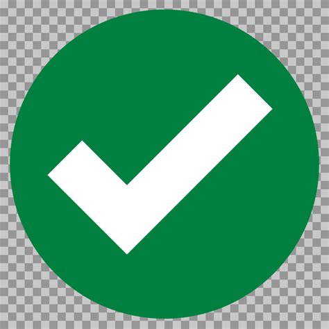 green tick icon png