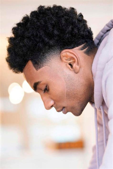 Black Men Curly Hairstyles