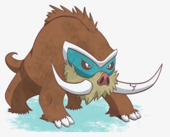 Pokemon Mamoswine Mega Evolution, HD Png Download , Transparent Png ...