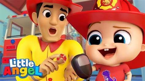 Community Helpers | Little Angel Kids Songs & Nursery Rhymes - YouTube