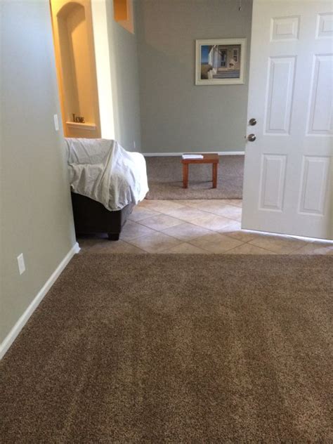 New carpet | Brown carpet bedroom, Brown carpet, Dark brown carpet