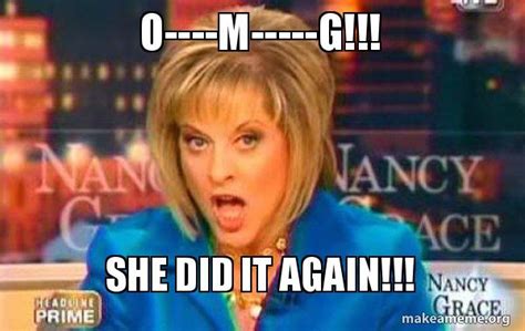 false fact nancy grace meme generator