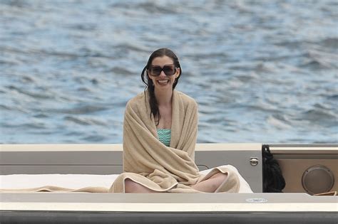 Anne Hathaway Pictures. Anne Hathaway on vacation in Italy July 22, 2011