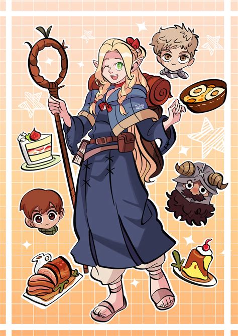 DUNGEON MESHI by klaudiapasqui on DeviantArt