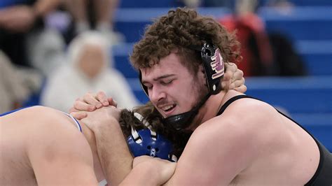 Perry wrestler Aidan Fockler climbs national rankings at heavyweight