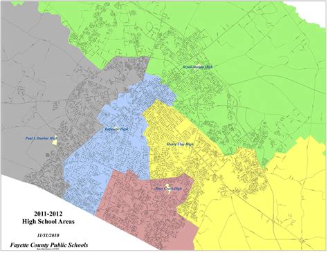 Lexington School District Map