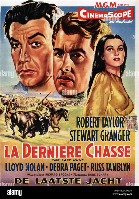 The Last Hunt Year: 1956 USA Director: Richard Brooks Movie poster (Fr ...