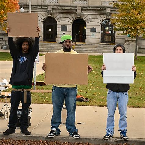 3 Demonstrators Holding Signs Memes - Imgflip