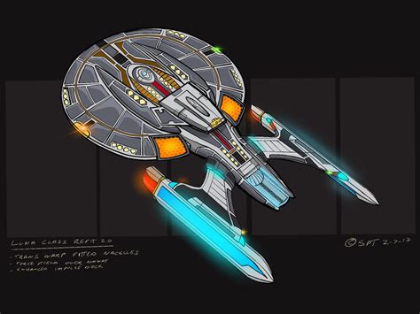 Luna Class Refit 2.0 by stourangeau on DeviantArt