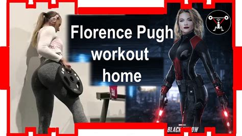 Florence Pugh training Black Widow, Home Workout - YouTube