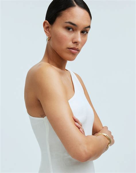 One-Shoulder Midi Dress | Madewell