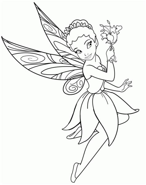 Tinkerbell And Periwinkle Coloring Pages - Coloring Home