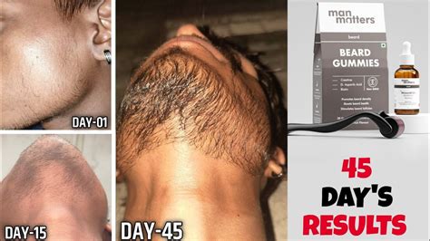 days beard growth  man matters kit shocking truth man