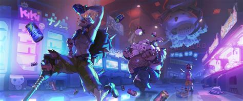 Roadhog & Junkrat Mayhem - 4K Ultra HD Overwatch Wallpaper 