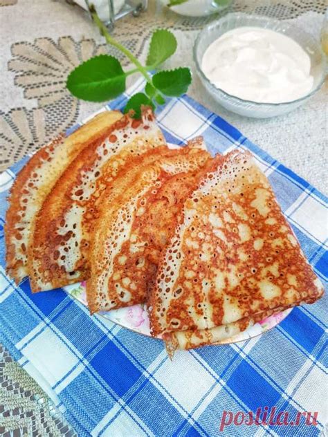 Заварные блинчики на кефире и кипятке рецепт с фото пошагово | Выпечка ...