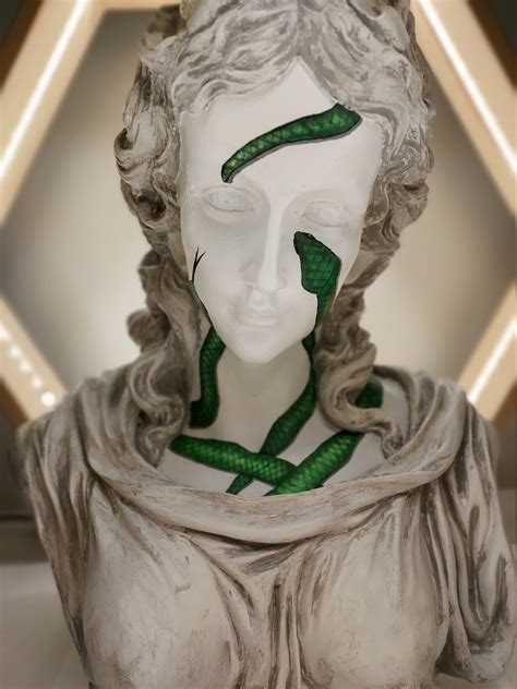 Hera Statue Greece Bust Hera snakes Pop Art - Etsy | Roman statue, Pop art, Sculpture art