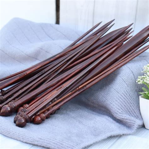 Wooden Knitting Needles - Etsy