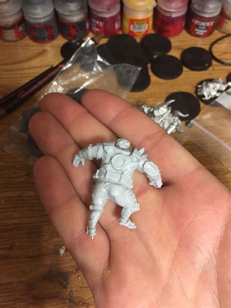 Sneak Peek: Gore Ball Ogre | Wyrd Stones and Tackle Zones