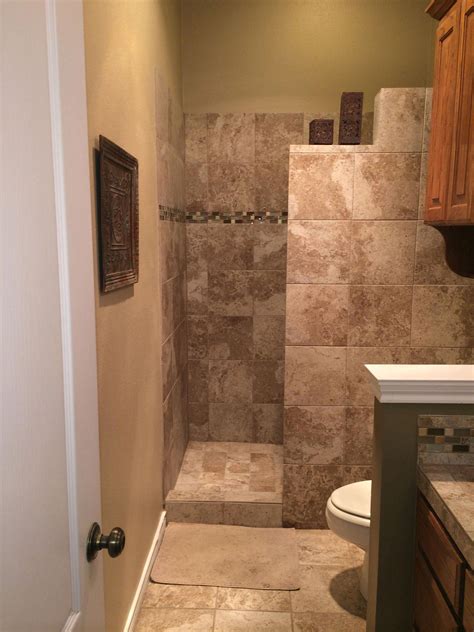 Small Walk-In Shower with No Door: A Guide To Create a Luxurious and