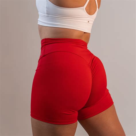 TWRKWEAR The Perfect Booty Shorts™ – Exclusive Collection: FIERCE RED