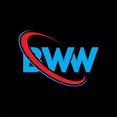 logotipo de bw. letra bbw. diseño de logotipo de letra bww. logotipo de